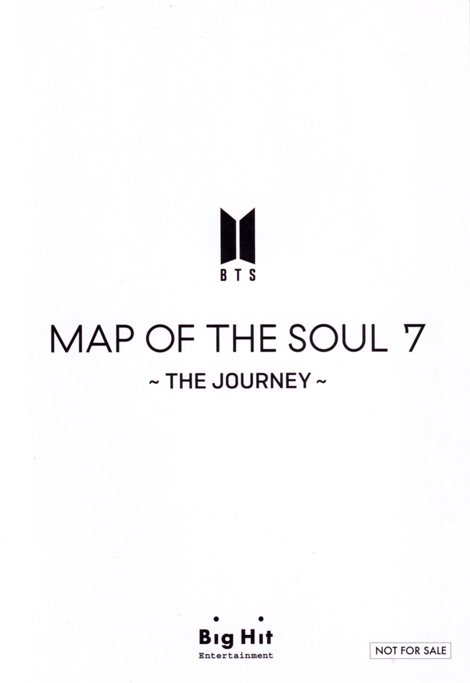 MAP OF THE SOUL 7 THE JOURNEY ポストカード