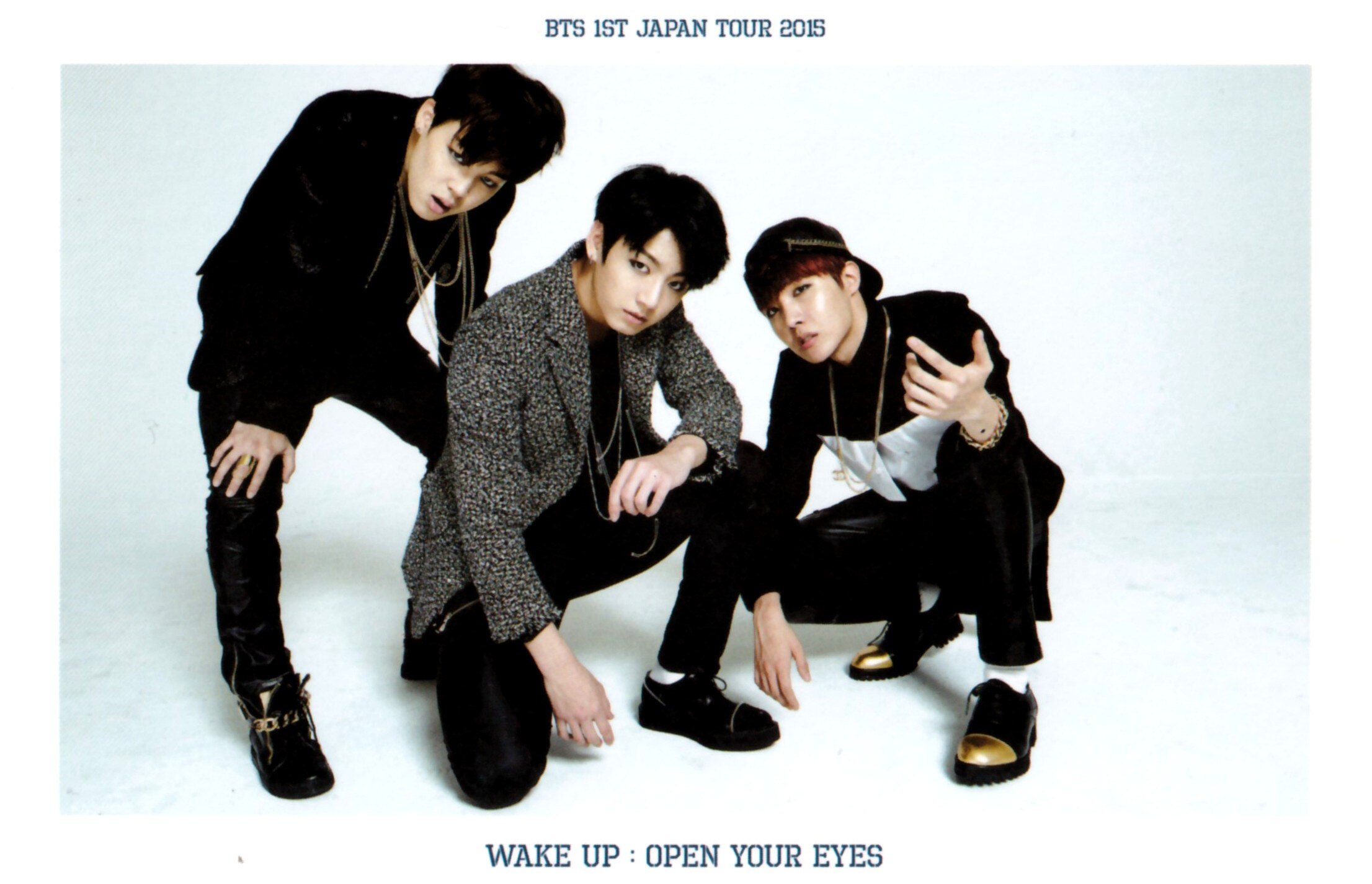 BTS 2015 WAKE UP:OPEN YOUR EYES J-HOPE/JIMIN/JUNG KOOK フォト ...