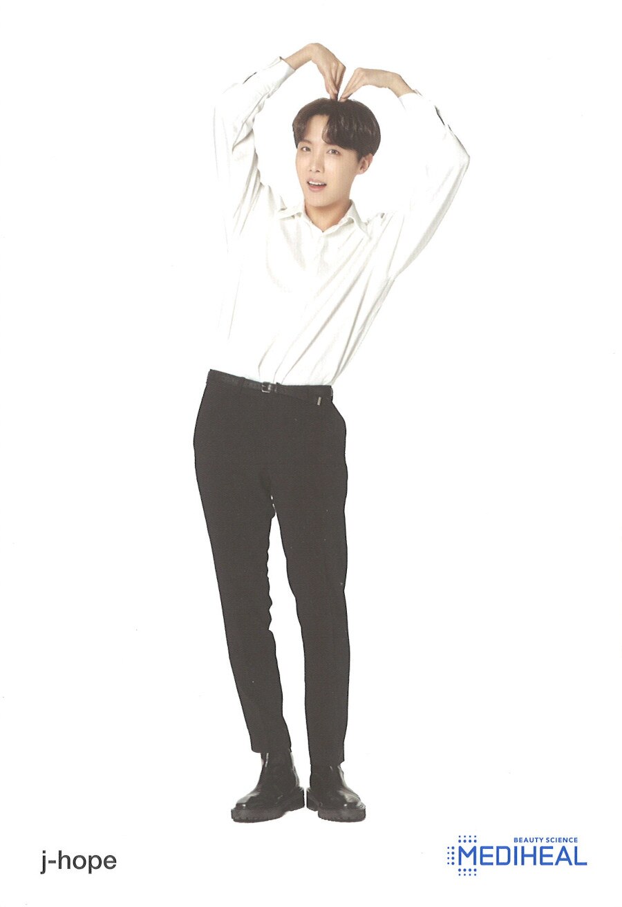 BTS ×メディヒール ポストカード J-HOPE よろしき
