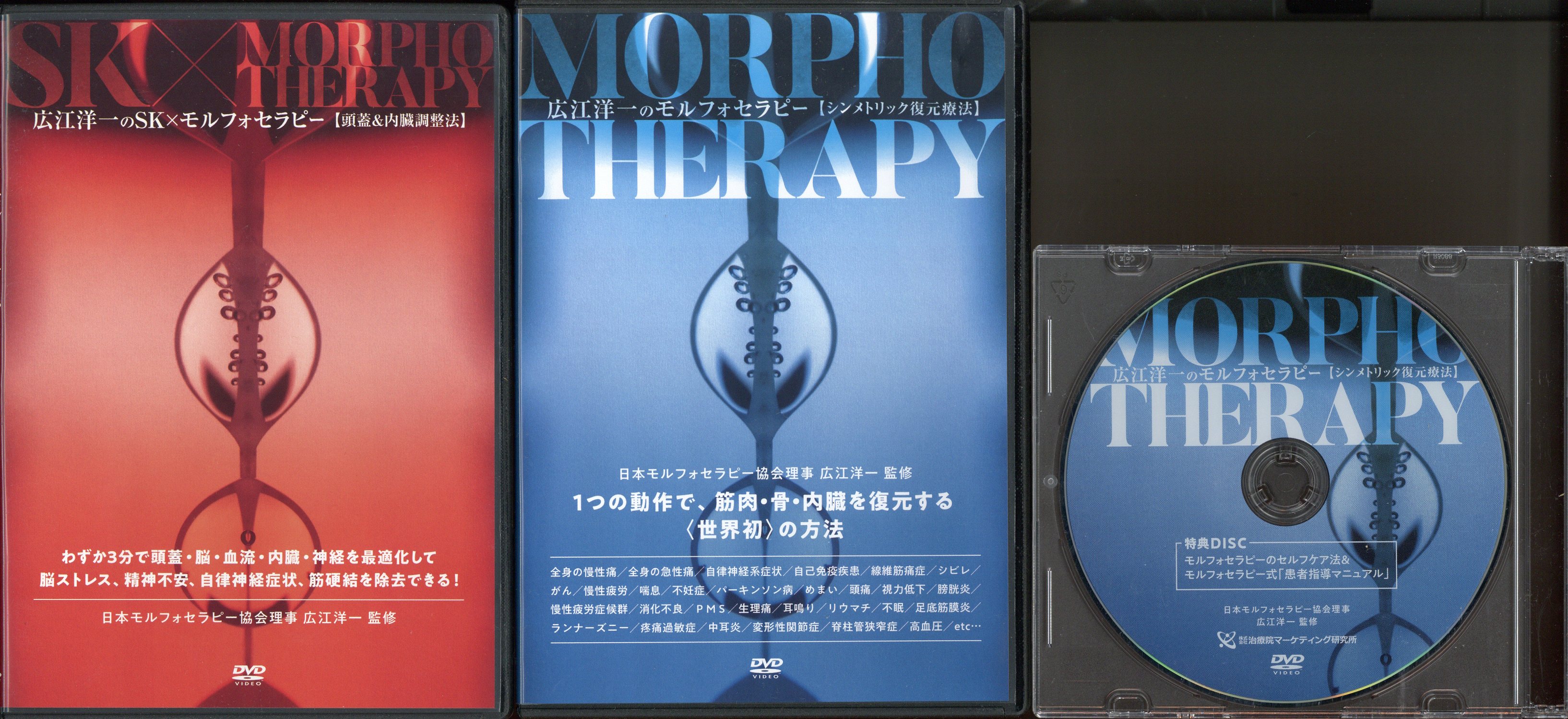 DVD 広江洋一のモルフォセラピー+広江洋一のSK×モルフォセラピー
