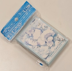 Pokemon デッキシールド(スリーブ) ロコン/アローラのすがた 64枚