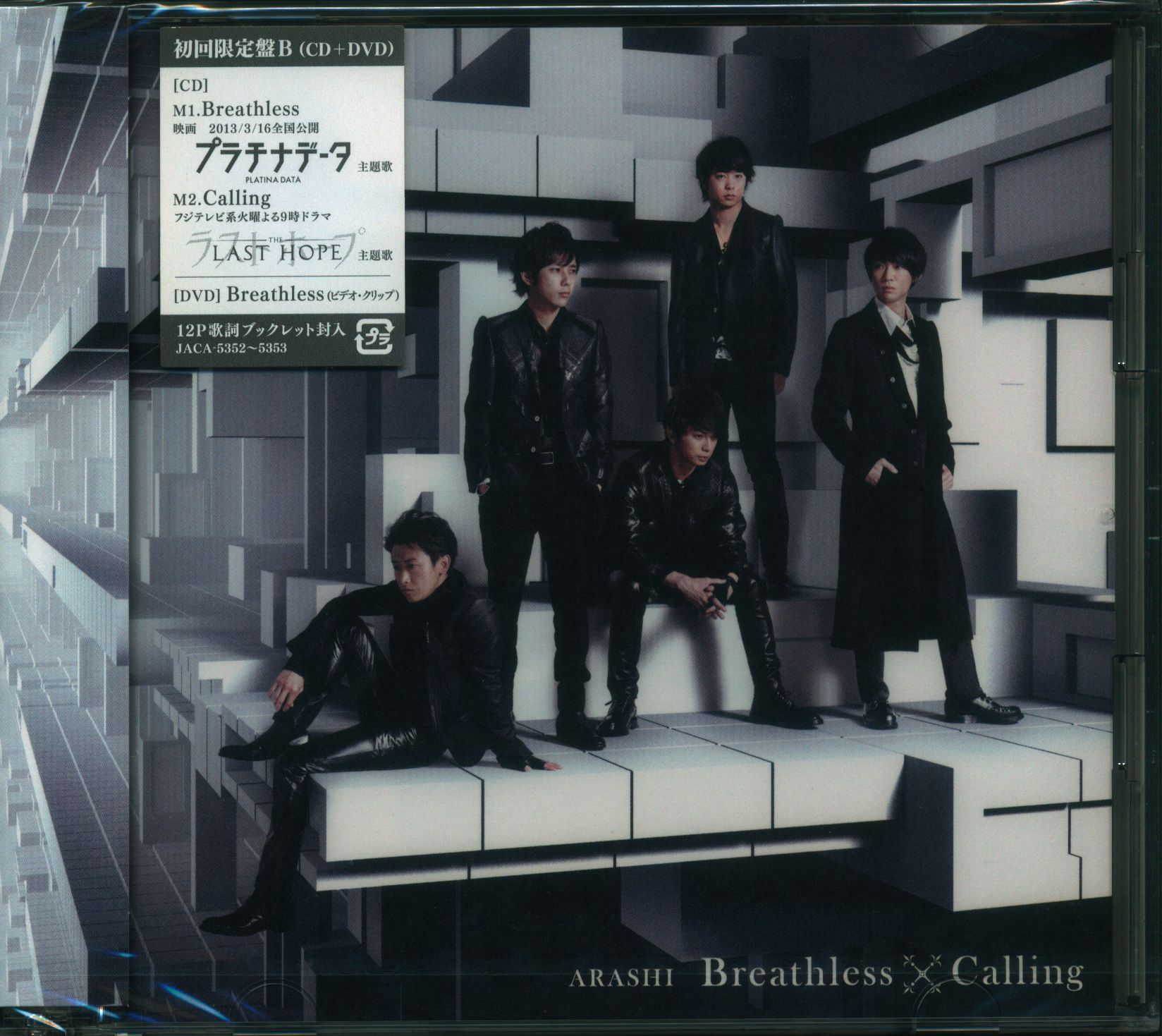 嵐 CD Breathless Calling 初回限定盤B - その他