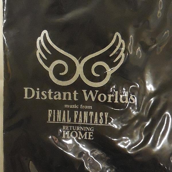 スクウェア・エニックス/Distant Worlds music from FINAL FANTASY Returning  home/Tシャツ/コンサートロゴ/ブラック/レディースLサイズ（日本サイズ） | ありある | まんだらけ MANDARAKE