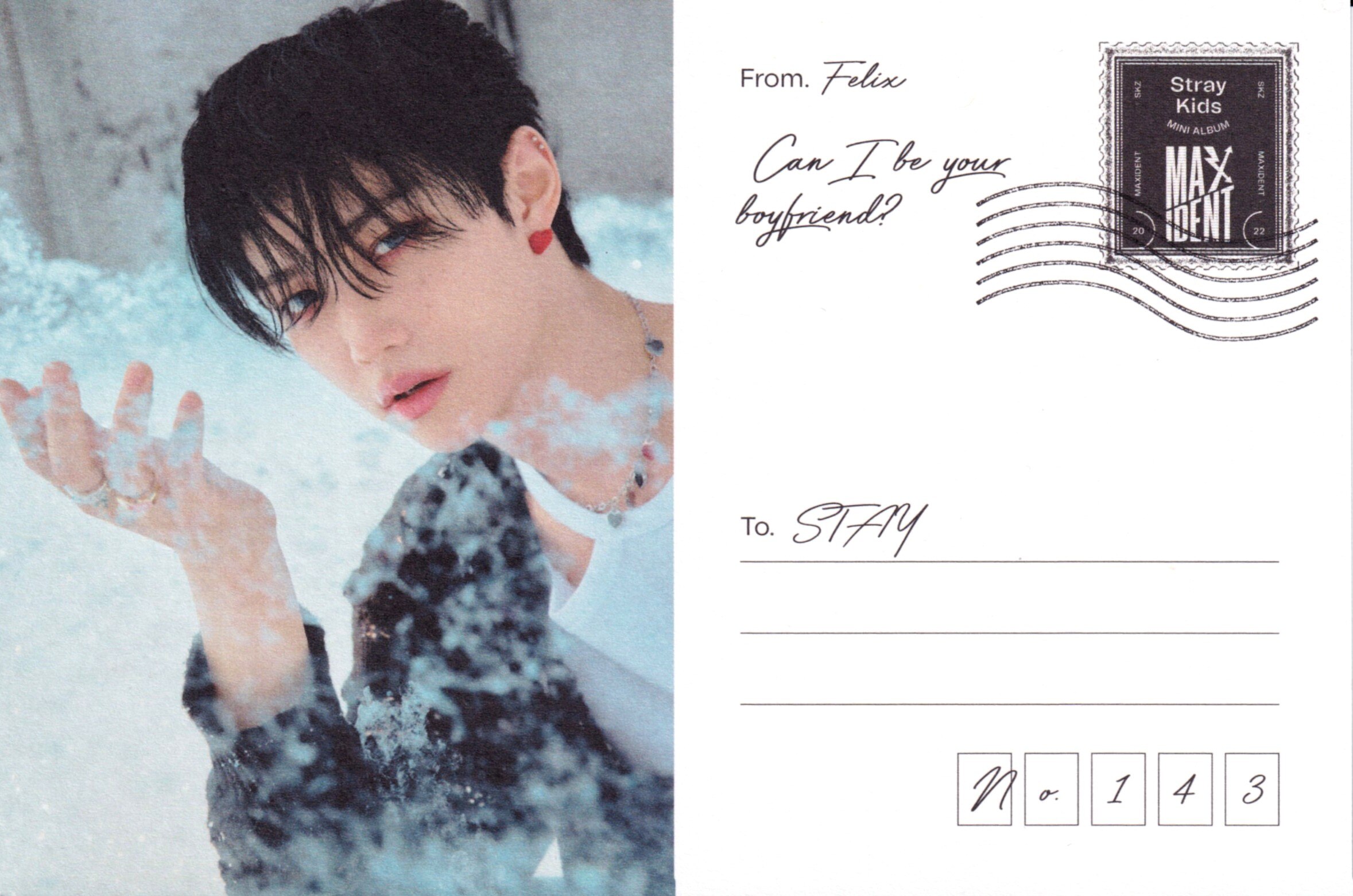 StrayKids MAXIDENT FELIX ラブレター