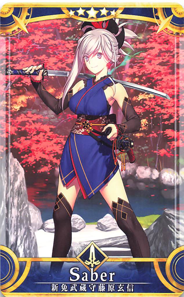 fgoアーケード 武蔵最終フェイタル4枚セット FGOアーケード 武蔵 第四段階 フェイタル 【公式通販】