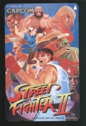 Vega Street Fighter II Arcade capcom JAPAN GAME CARDDASS No.5 Vintage 1993 # 2