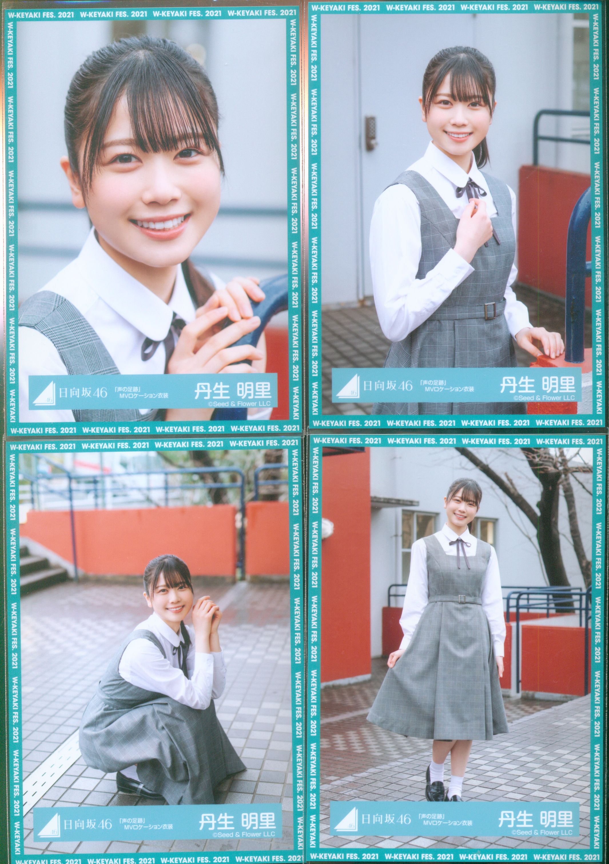 夏・お店屋さん 【最終値下げ❗️】丹生明里 生写真 47コンプ 日向坂46 初期～声の足跡 通販