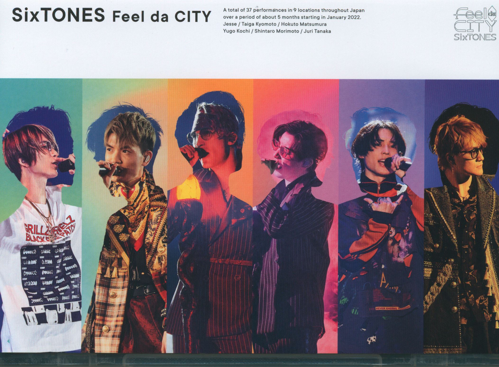 SixTONES Blu-ray Regular Edition Feel da CITY | MANDARAKE 在线商店