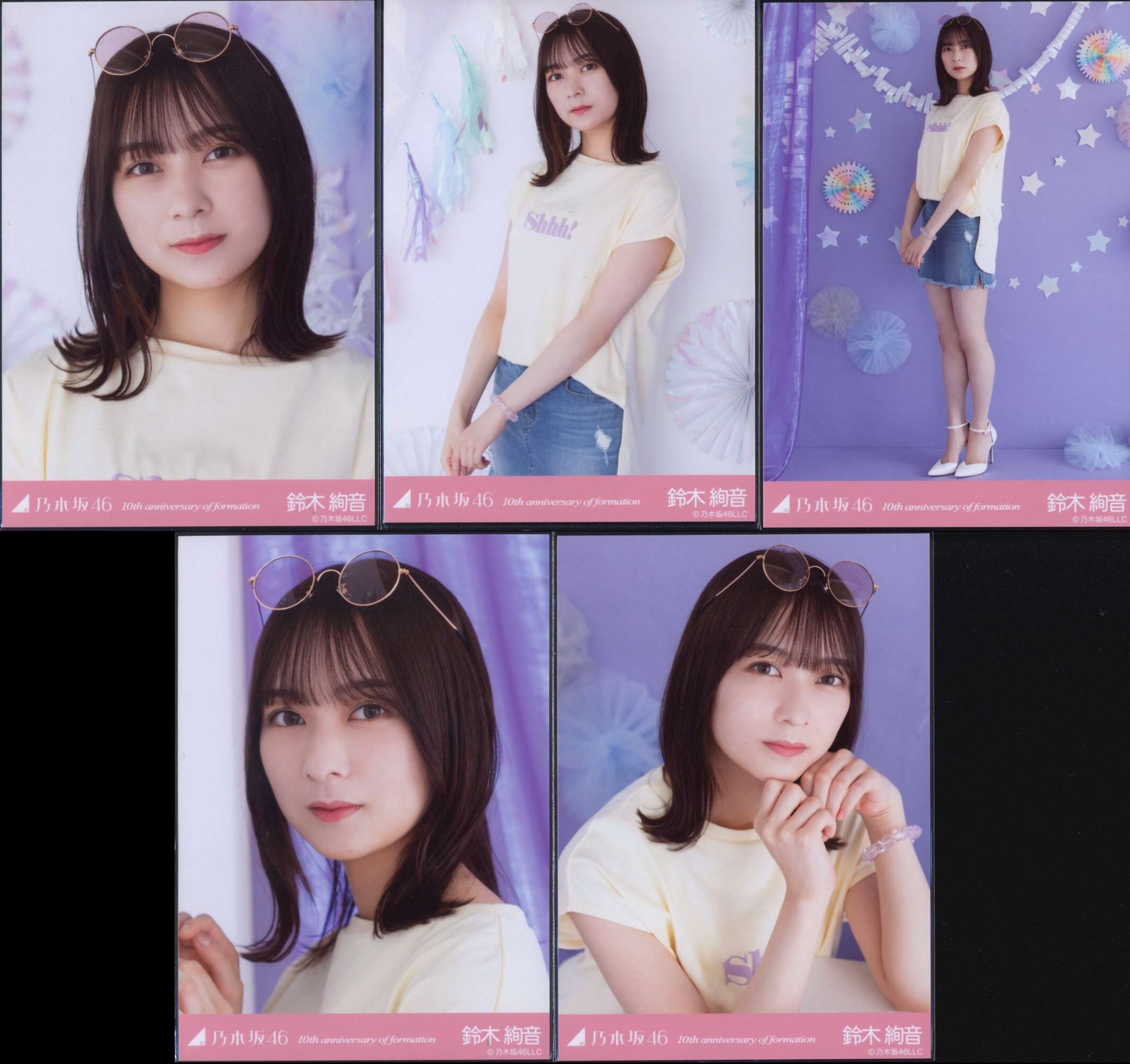 乃木坂46 結成10周年記念 鈴木絢音 10th Anniversary 5枚コンプ まんだらけ Mandarake