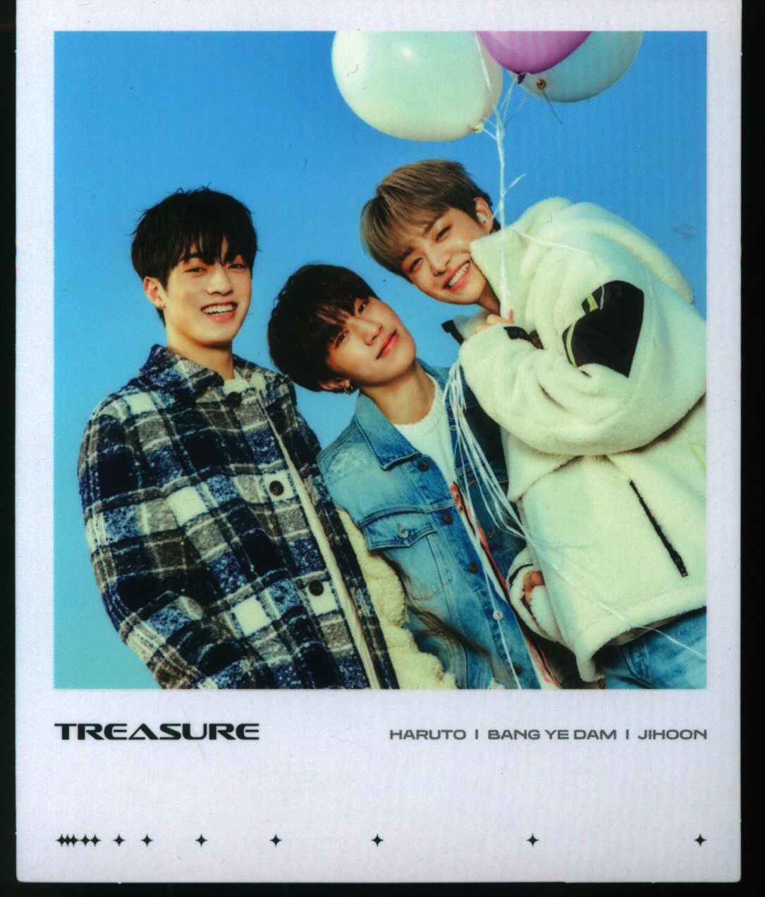 TREASURE 4)THE FIRST STEP:TREASURE EFFECT ユニットポラロイド  