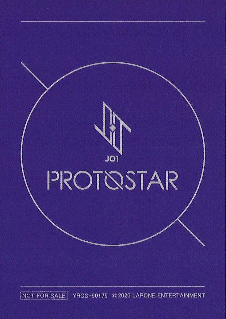 JO1 PROTOSTAR 通常盤 川西拓実 トレーディングカード | あり