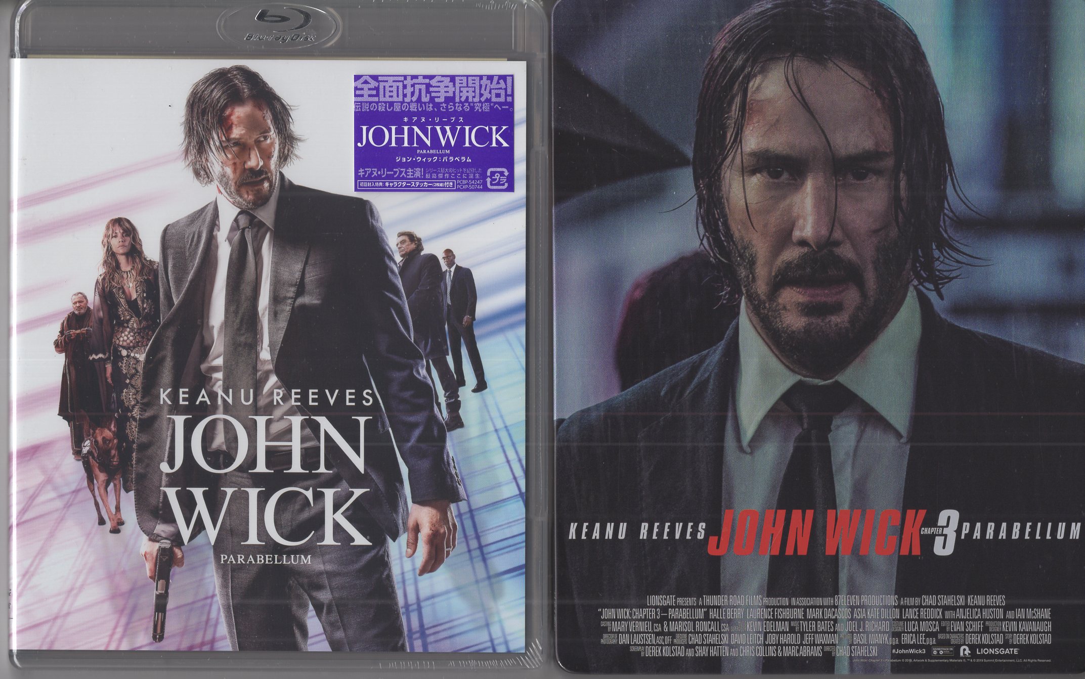 ジョン・ウィック Blu-ray スチールブック - DVD/ブルーレイ