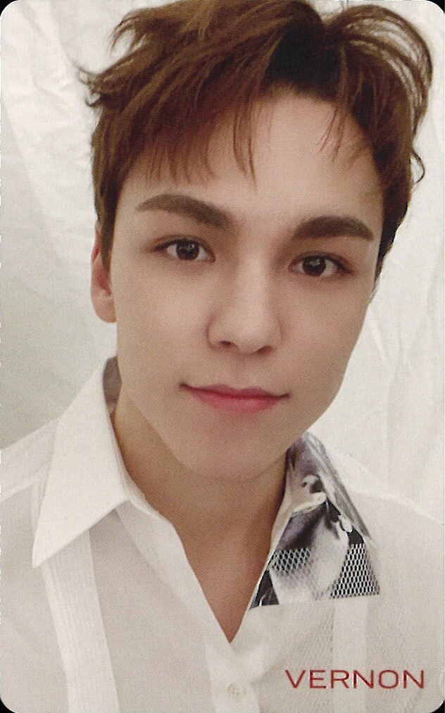 Seventeen H Hmv Bonus Item Vernon Trading Card Mandarake