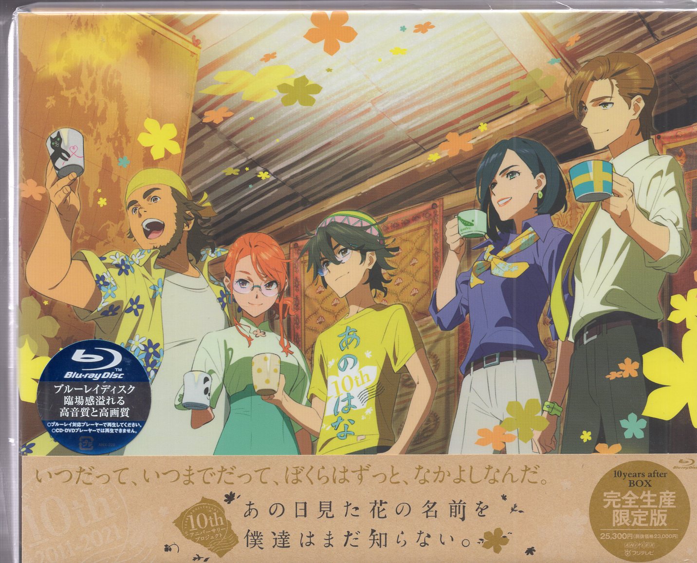 Anime Blu-Ray Anohana: The Flower We Saw That Day. 10years after