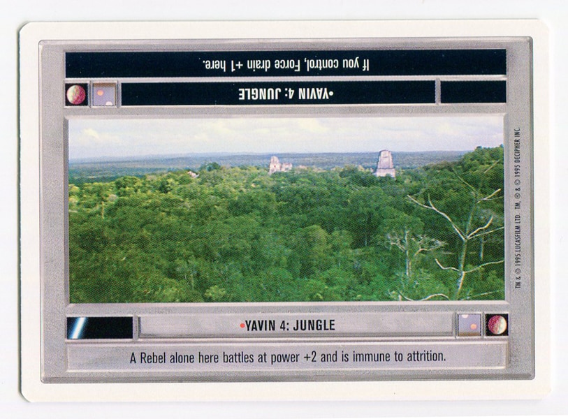STAR WARS CCG 【英】基本カード(白枠) Light Yavin 4 Jungle C2 まんだらけ Mandarake