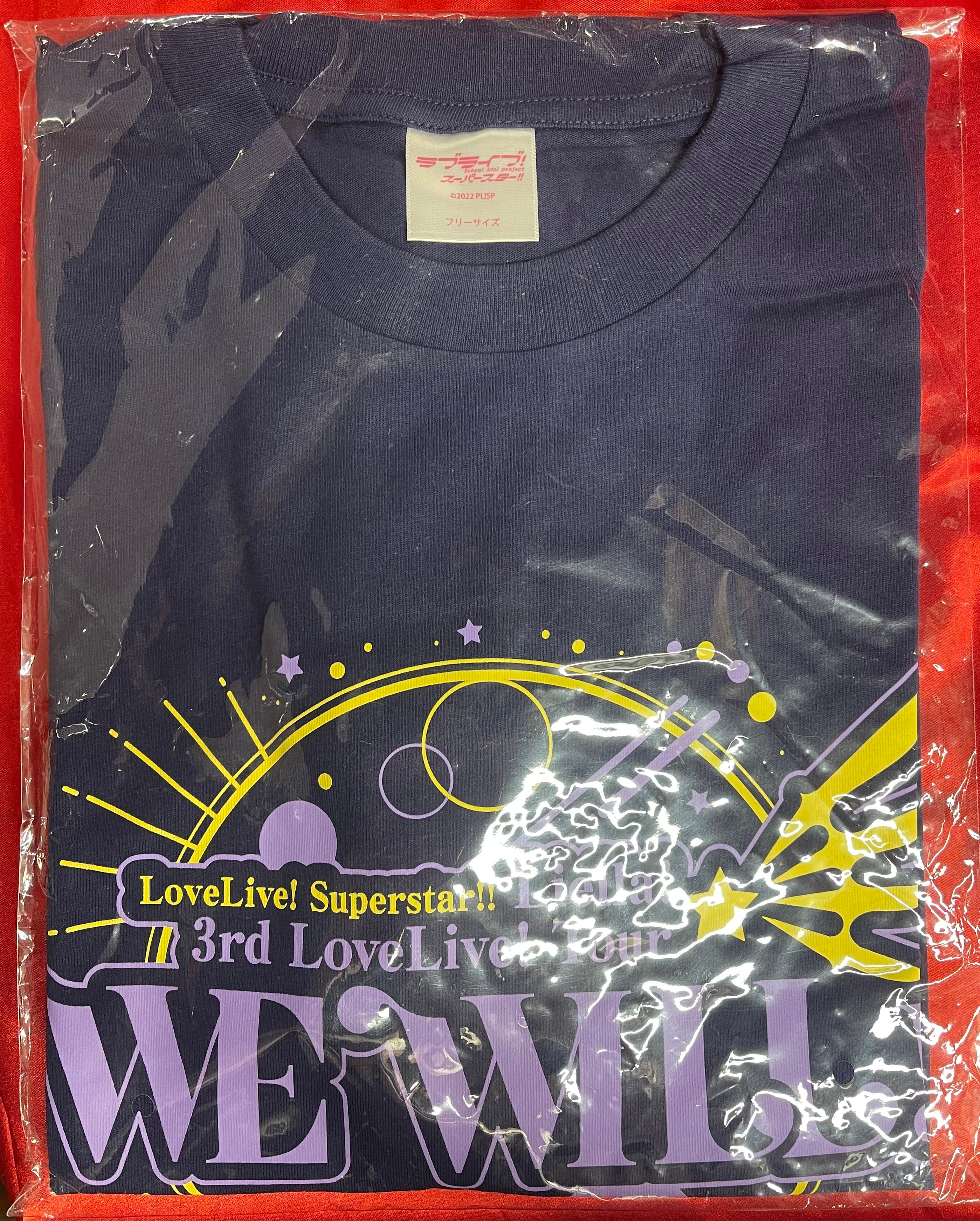 Liella! 3rd LoveLive! Tour ~WE WILL!!~ Liella! T-shirt free