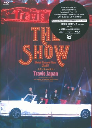 TravisJapan Blu-ray regular First edition press THE SHOW-Welcome