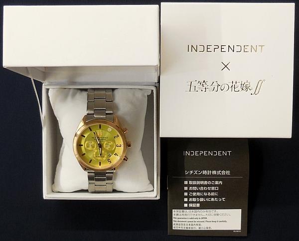 ○稼動品○200本限定 五等分の花嫁 INDEPENDENT コラボ 腕時計 - agedor.ma