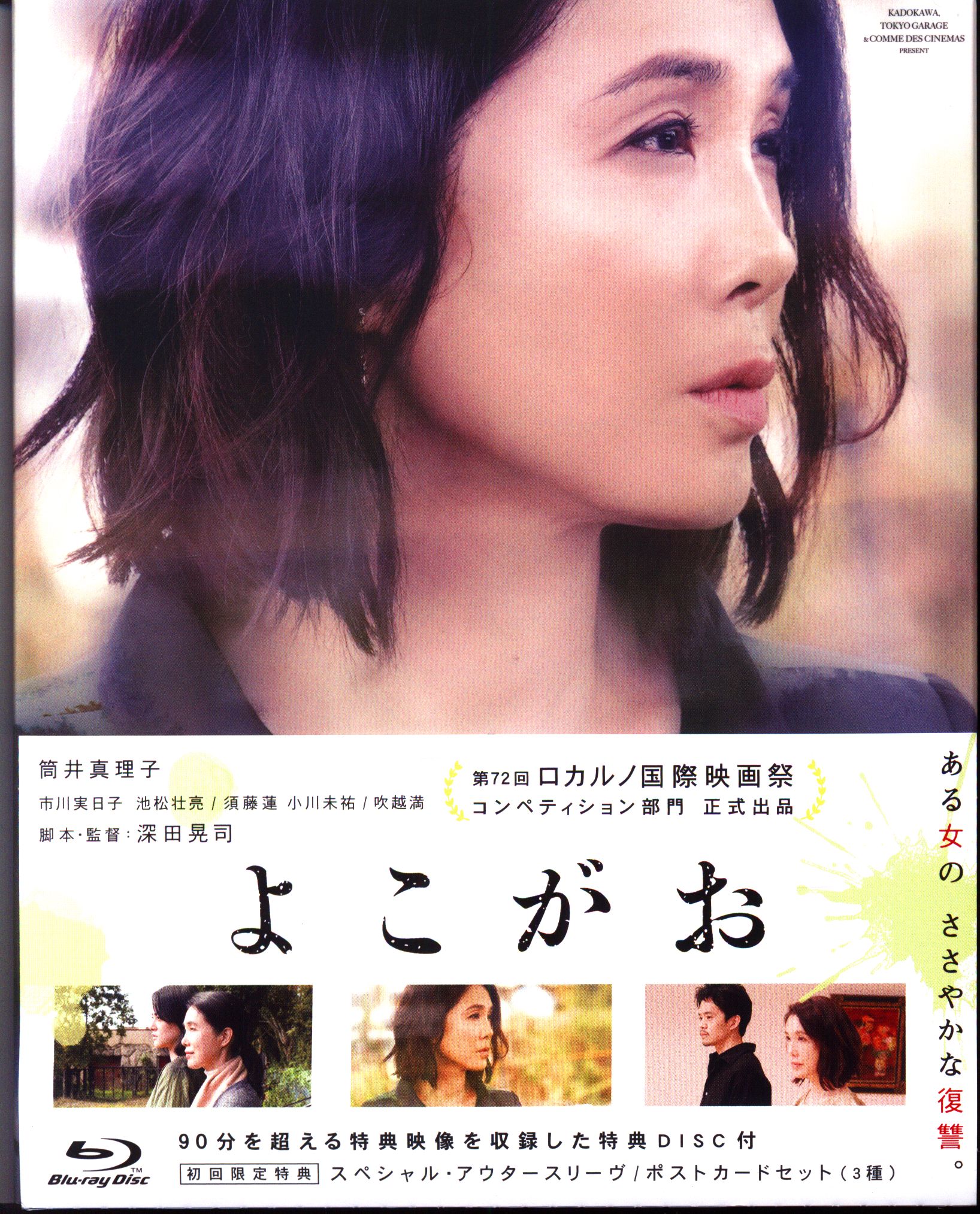 Domestic Movie Blu-ray Koji Fukada Yokogao Special Edition