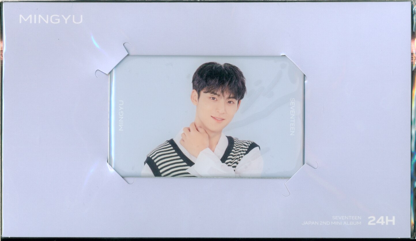 SEVENTEEN JAPAN MINI ALBUM 24H MINGYU CARD MIRROR MINGYU | まんだらけ Mandarake