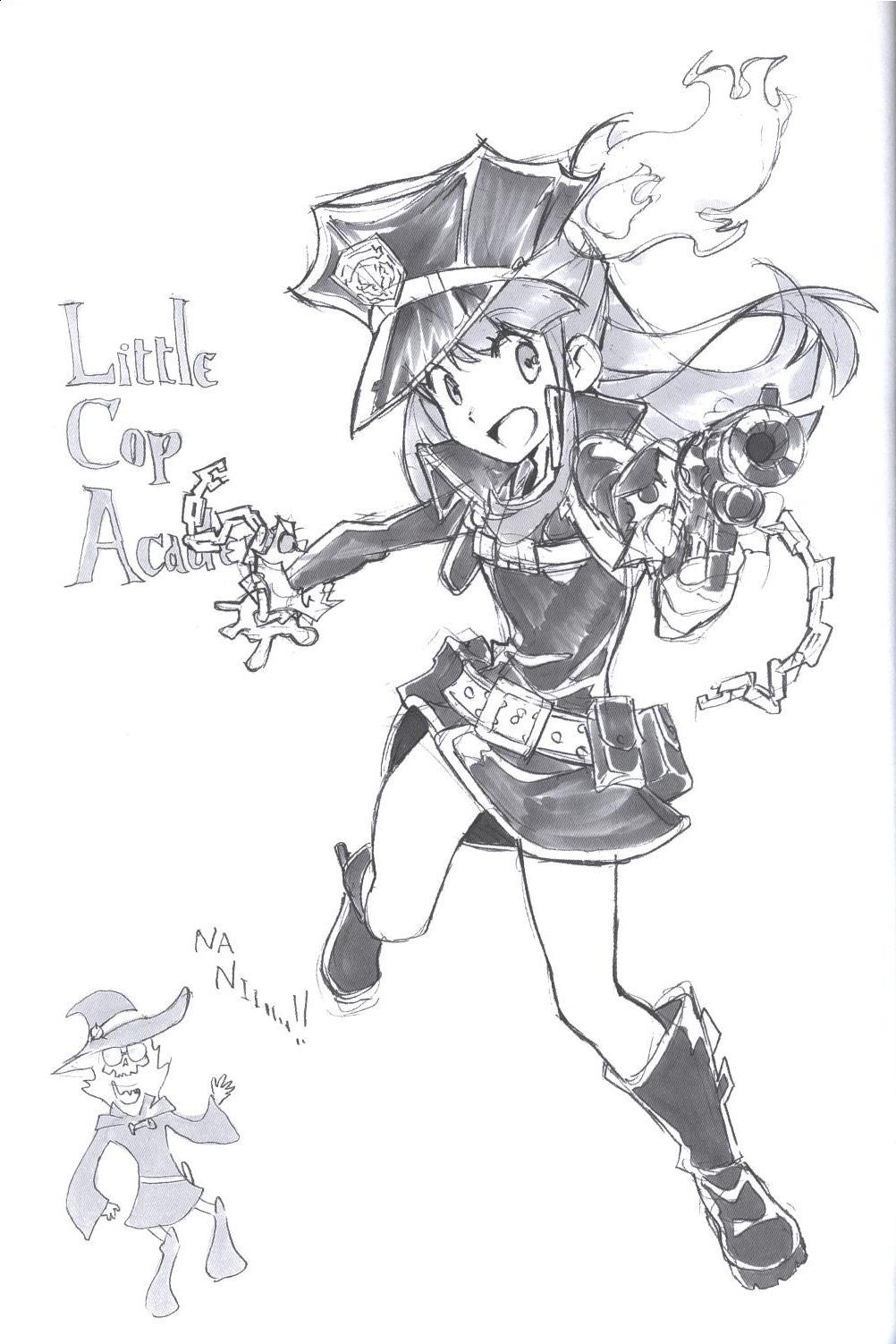 TRIGGER Little Witch Academia CREATOR'S SKETCHBOOK | まんだらけ