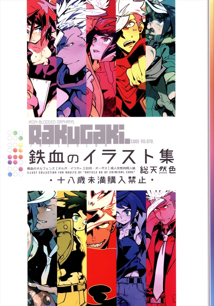 刑法第60条 主犯 藤本秀明 鉄血のイラスト集 総天然色 まんだらけ Mandarake