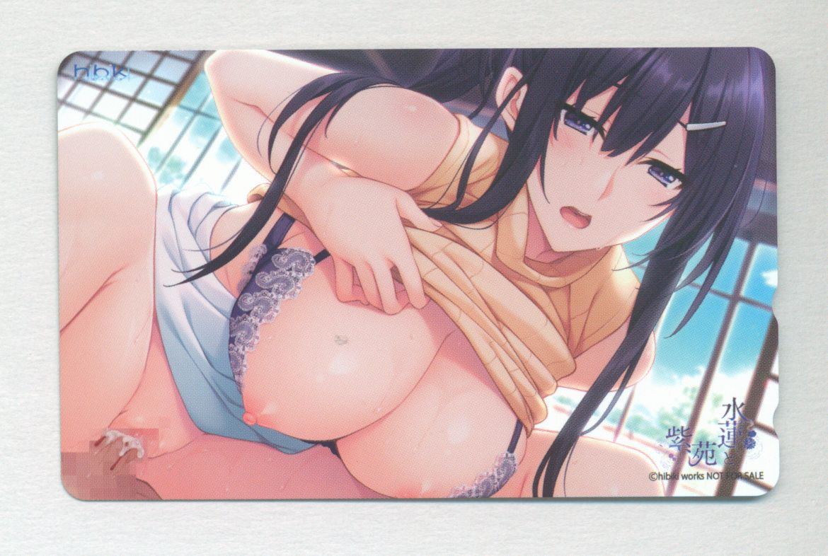 Hibiki Works 唯々月たすく 水蓮と紫苑 中京マイコン特典テレホンカード まんだらけ Mandarake