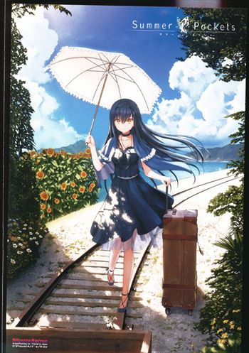 Rain cut anime Summer Pockets Hisashima seagull post card post card |  Mandarake Online Shop