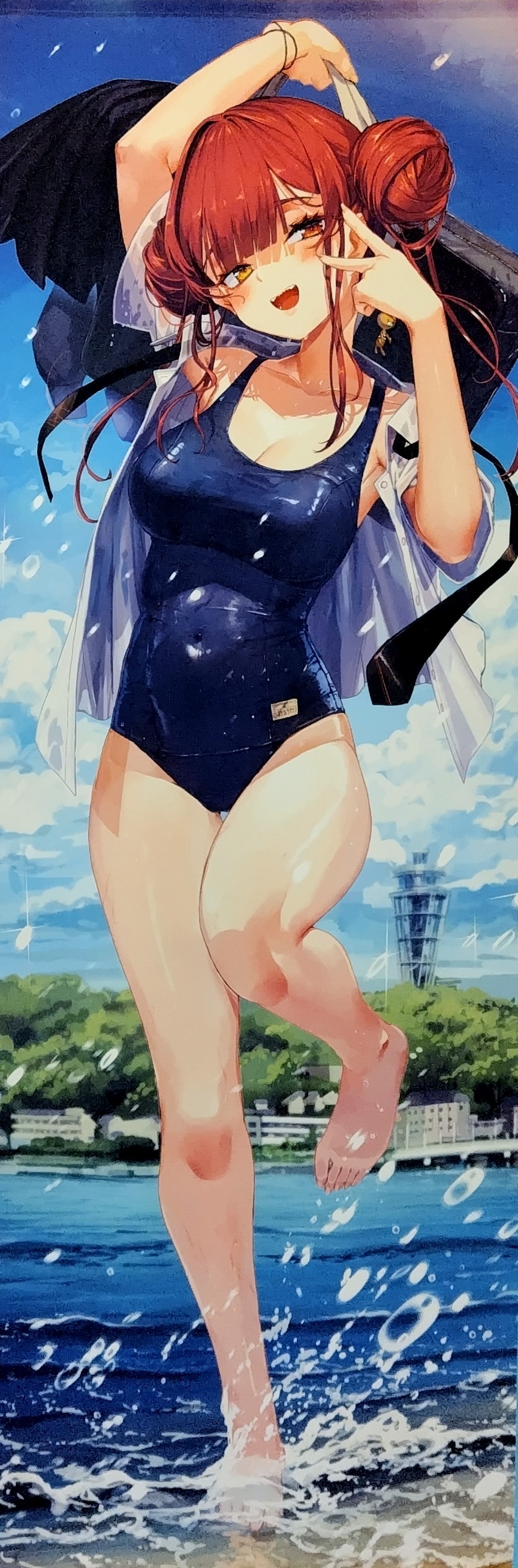 SEA SIDE あかさあい C100 宝鐘マリン おっぱいマウスパッド コミケ SEA SIDE あかさあい C100 宝鐘マリン おっぱいマウスパッド コミケ