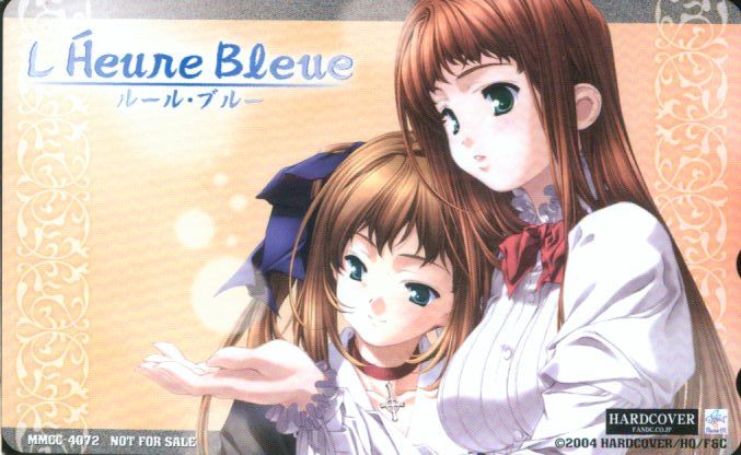 F&C L'Heure Bleue コレクションアルバム初回盤特典テレホンカード