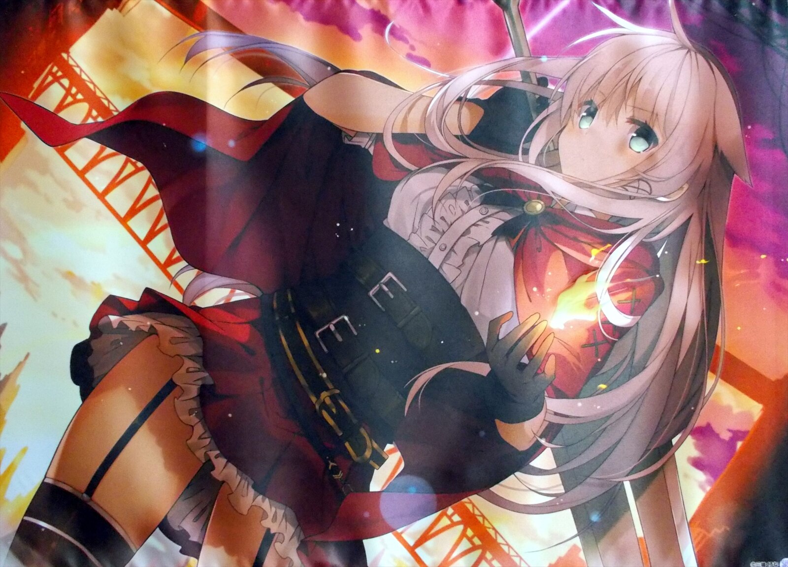 軸中心派 三嶋くろね 戦う白髪娘 B2タペストリー まんだらけ Mandarake