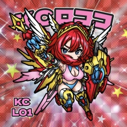 KC.CALAN メカ少女ver. 星野楓 美少女 さん家祭り シール KC.CALAN メカ少女ver. 星野楓 美少女 さん家祭り シール